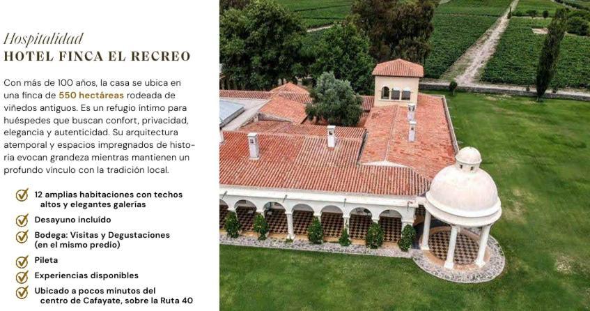Finca El Recreo Cafayate Dış mekan fotoğraf